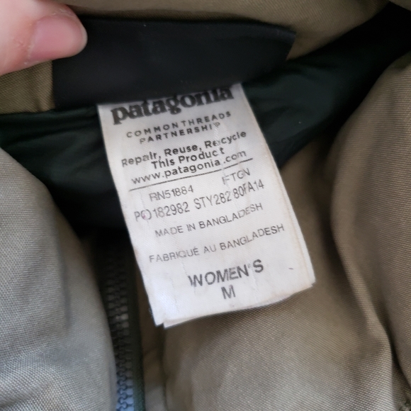 Patagonia| Toggle Down Puffer Jacket Short Coat Size Medium - Picture 11 of 13